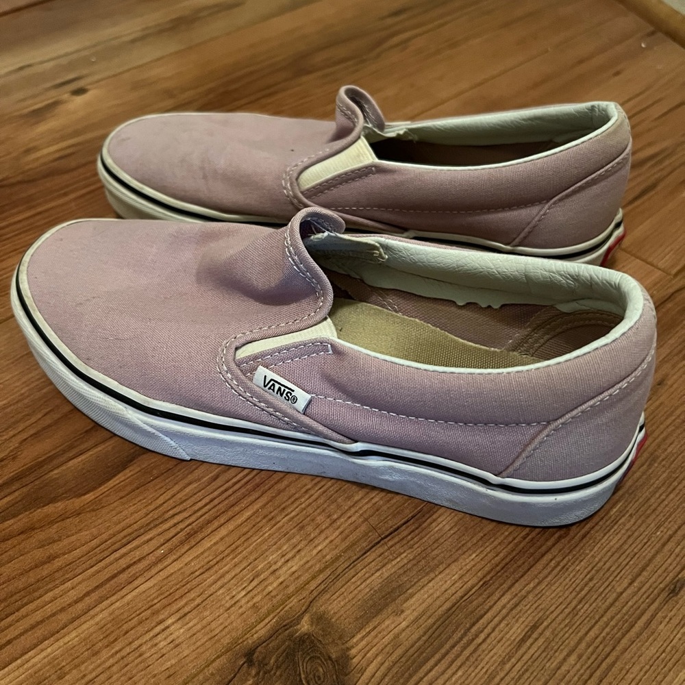 VANS | 8.5 | LAVENDER | SLIP-ON